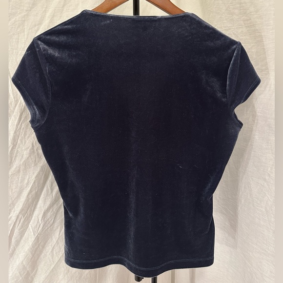 Y2K Vintage Bebe Velvet Top - Picture 4 of 6